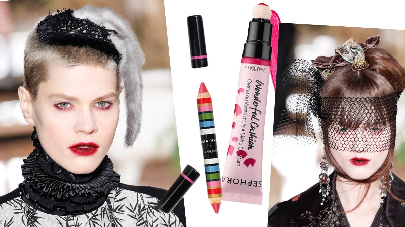 Μολύβι χειλιών Parisian Lips, Rykiel x Lancome, Wonderful Cushion Matte Lip Cream, Sephora 