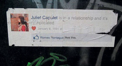 Ρωμαίος & Ιουλιέτα σαν ένα… Facebook lovestory