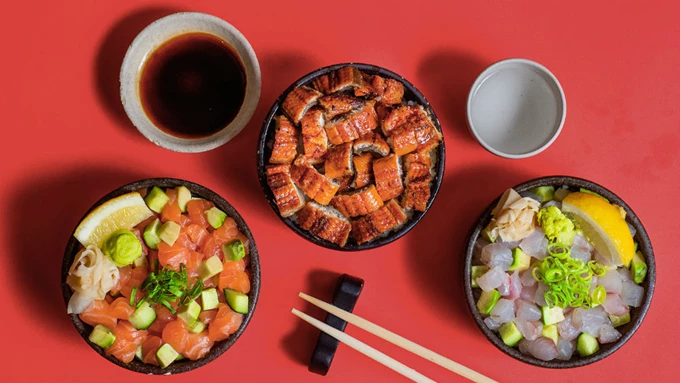 Sushi lunchi: sushi bowls με την υπογραφή