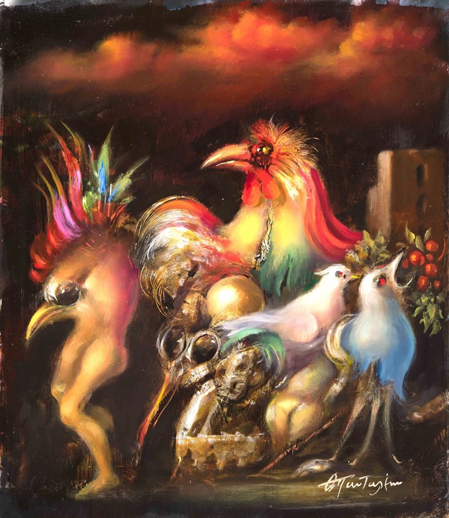 Θεόδωρος Πανταλέων διάλογος ονείρων με τον Salvador Dali