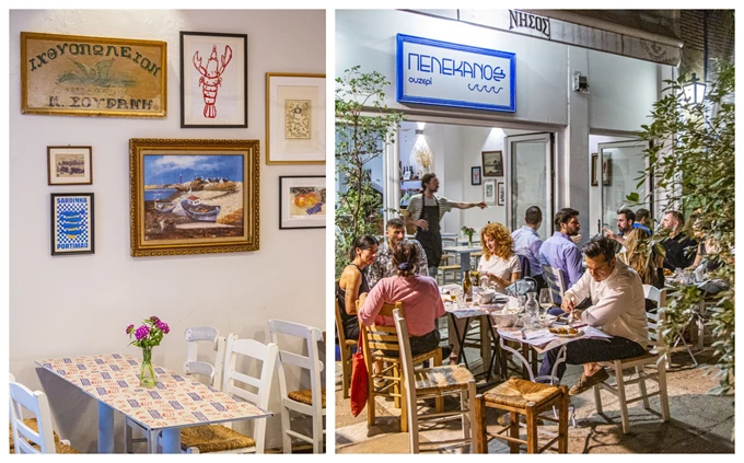 Ουζερί Πελεκάνος στον Κεραμεικό