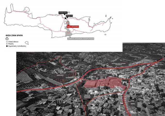 Η χωροθέτηση του Νέου Μουσείου σε σχέση με την ευρύτερη περιοχή