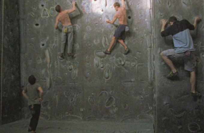 © Film Still, Open Day, Rosalind Nashashibi, 2001. Courtesy of Rosalind Nashashibi and LUX, London