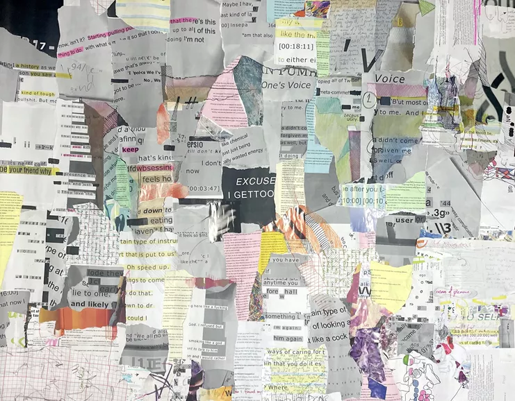 Έρικα Σκούρτη, Too Deep, 2019 Κολάζ