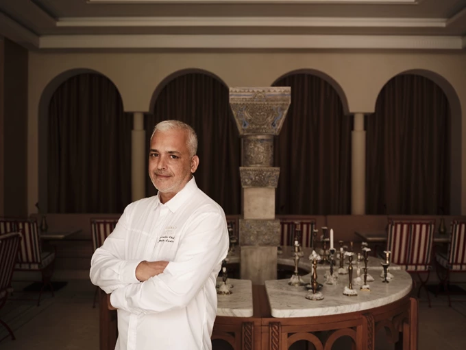 ο σεφ Άγγελος Λάντος στο Βυζαντινό Byzantino Grande Brasserie