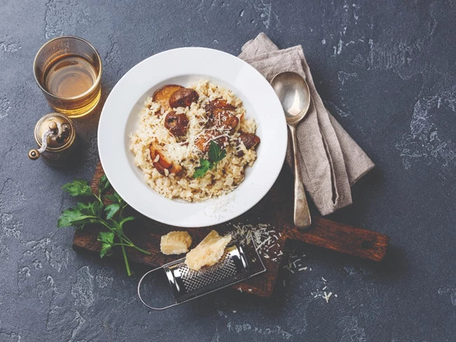 Ριζότο με μανιτάρια