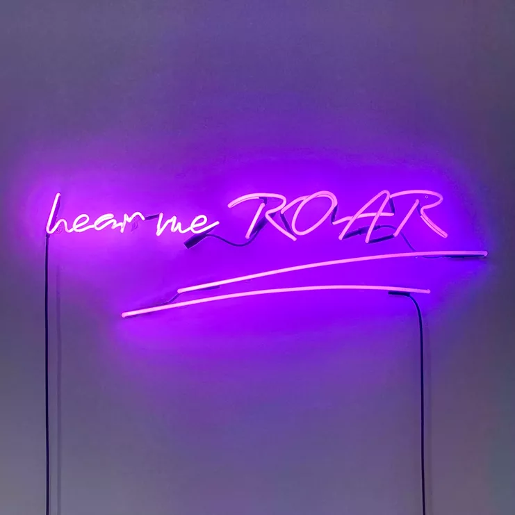 Anna Fafaliou. Hear me roar. Neon