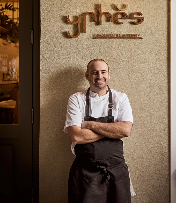Ο σεφ Νίκος Ζερβός στο Yphes
