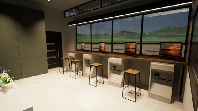 Φωτορεαλιστική απεικόνιση εκδοτηρίου Ακρόπολης