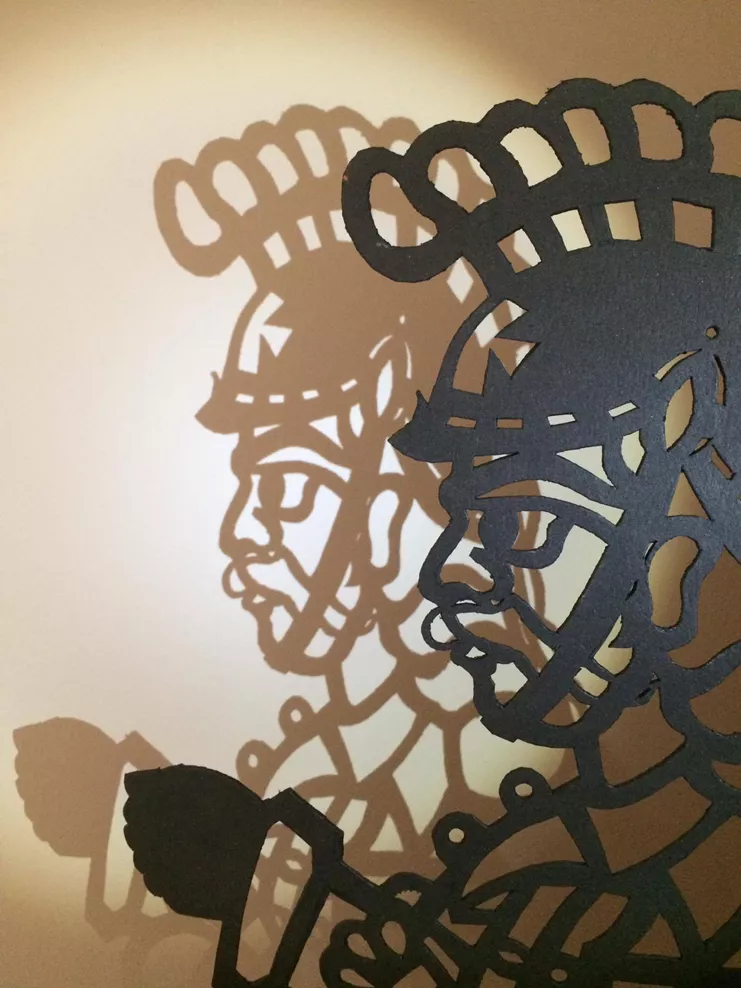 Τάσος Κώνστας Ο Καραγκιόζης στο 1821