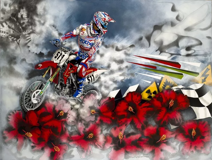 &quot;Ιβίσκοι&quot;, 188x148cm, 2012