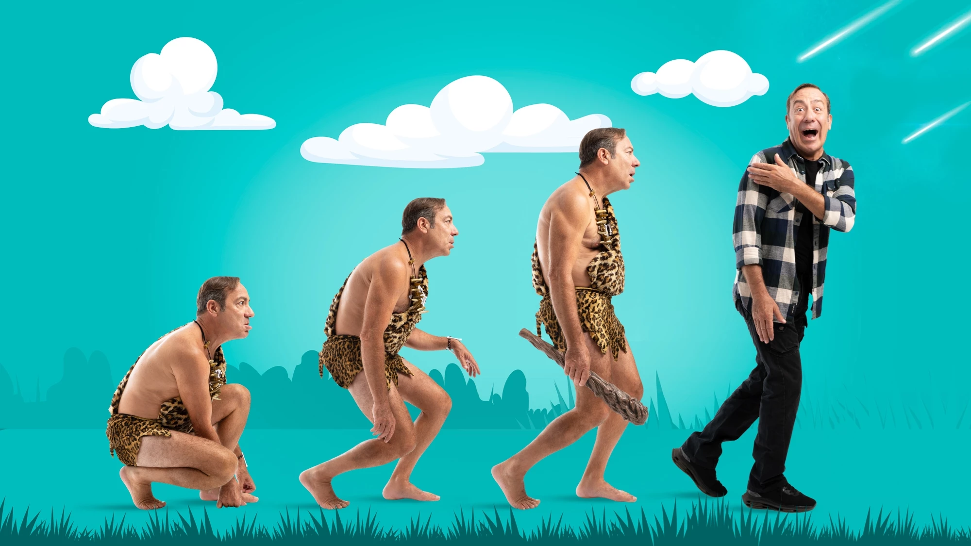 Από τη σπηλιά στο Θέατρο Αθηνών: Ο Caveman είναι εδώ