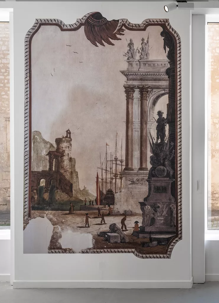 Focus grupa, Installation image of Vedutas from the palace of the Privileged Company of Trieste and Rijeka, 2018 - 2020