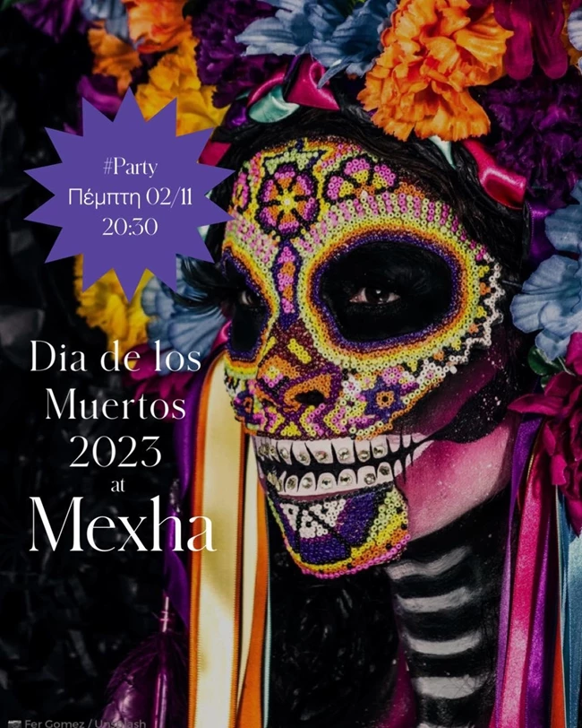 mexha αφίσα dia de los muertos