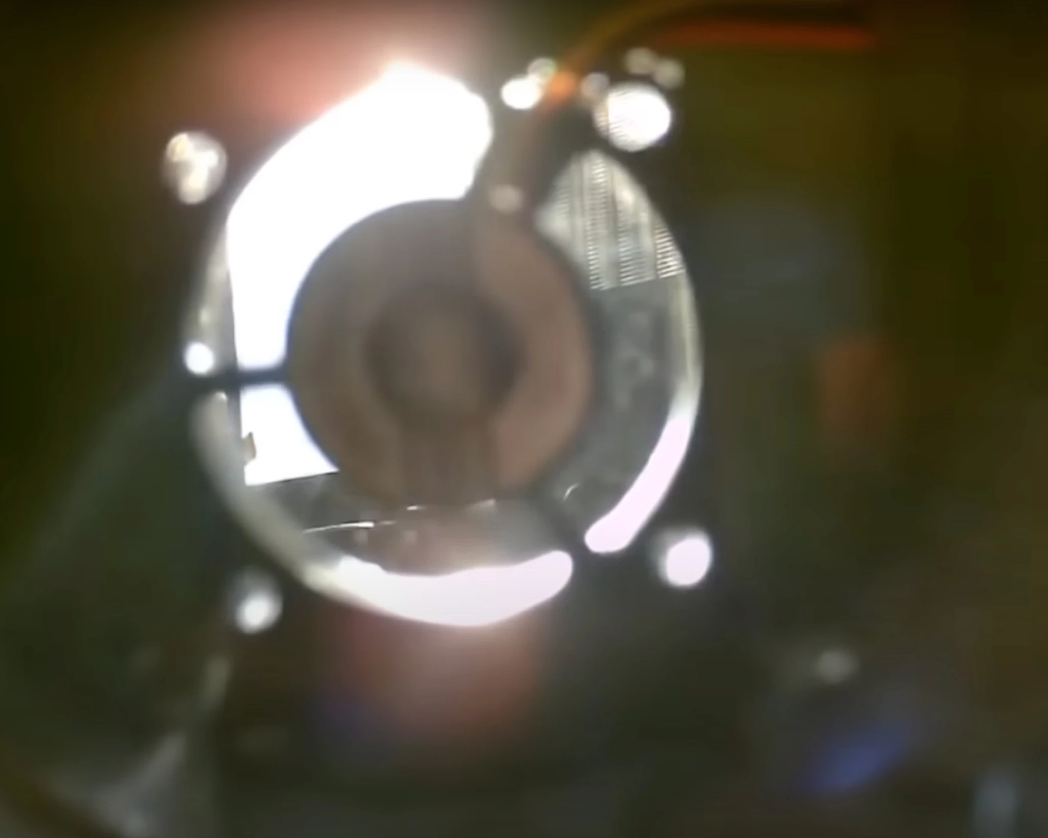 If you stand close enough to the action, with a glass to the wall, you can hear the sound of teeth being gritted