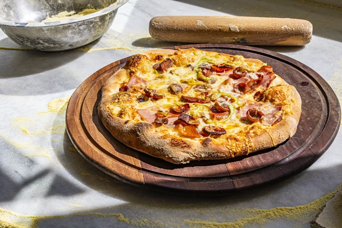 Tropical pizza ιταλική κουζίνα