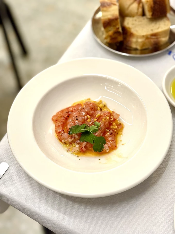 Οι ωμές γαρίδες στη Ζιγκοάλα