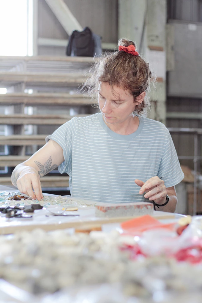 Portrait of Kate Newby.