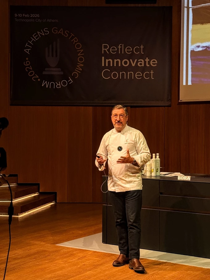 Ο Joan Roca στο Athens Gastronomic Forum