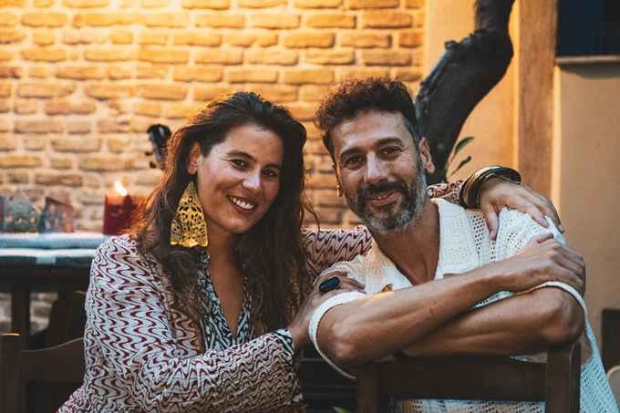 Στάθης Άννινος και Κατερίνα Πολέμη