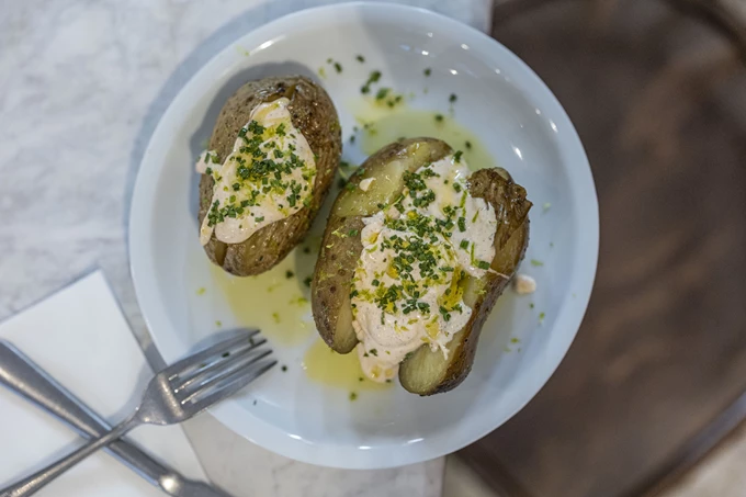 Πατάτα οφτή στο Φλάρος