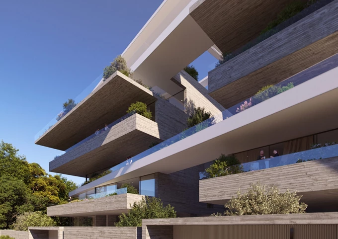 Η σύγχρονη αθηναϊκή πολυκατοικία_Potiropoulos+Partners - Cascading Terraces, Κεφαλάρι 3