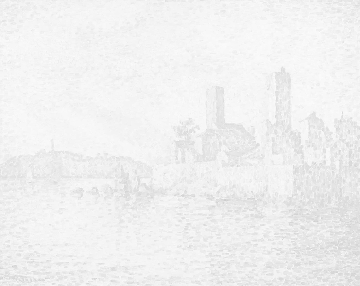 Paul Signac (1863-1935), «Αντίμπ. Οι πύργοι», 1911. Λάδι σε καμβά, 66 x 82.3 εκ. Albertina Museum