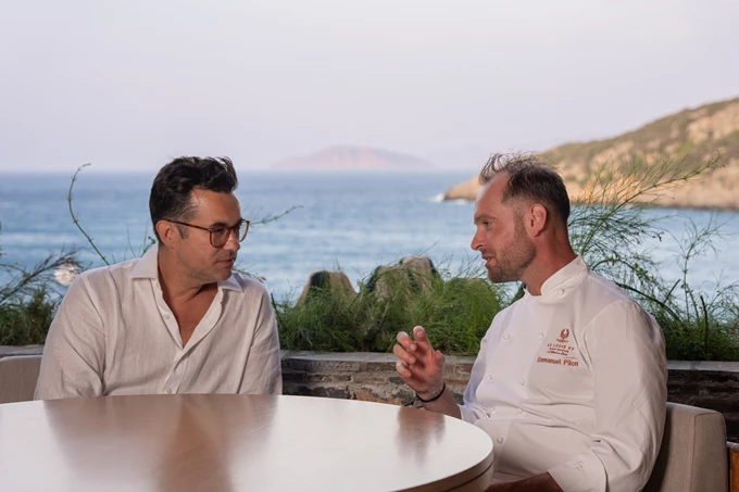 Ιωσήφ Πρωϊμάκης και Emmanouel Pilon στα Culinary Journeys του Daios Cove
