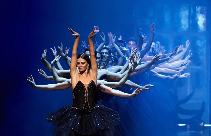 Η λίμνη των κύκνων Ρήγος