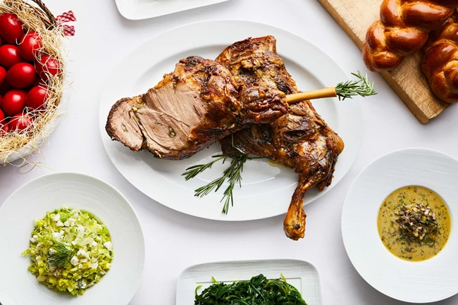 Milos Estiatorio Athens για την Κυριακή του Πάσχα