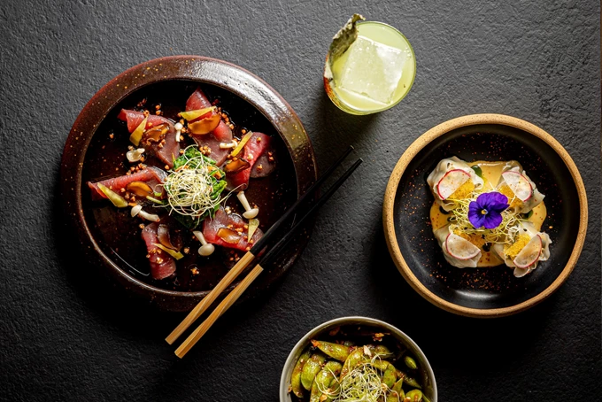 Το ιαπωνικό εστιατόριο Nyx στο ξενοδοχείο Academias 9