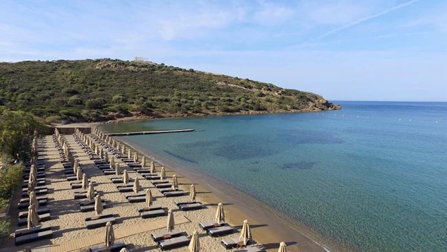 Sounio beach