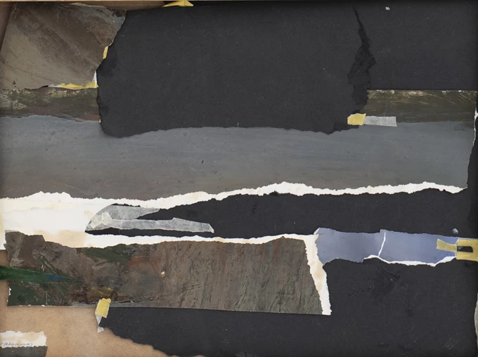 In Between 16, 2025, Collage, 32 x 42 cm_Ευγενική παραχώρηση του καλλιτέχνη και CITRONNE Gallery