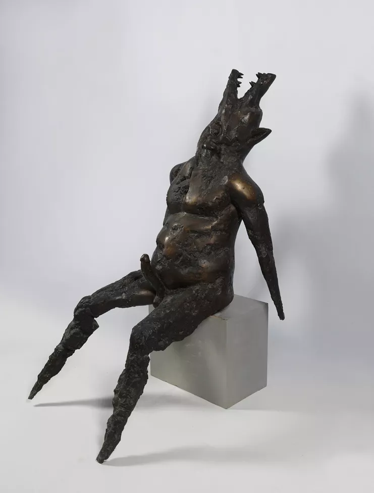 Απόστολος Φανακίδης, «Κραυγή», 1987, μπρούτζο