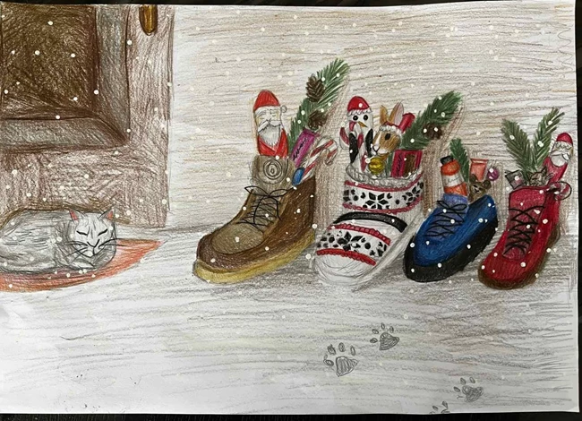 Οι νικητές του διαγωνισμού ζωγραφικής της Πρεσβείας της Ομοσπονδιακής Δημοκρατίας της Γερμανίας