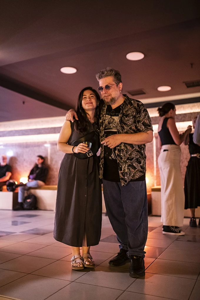 Δάφνη Μπεχτσή και Άκης Καπράνος