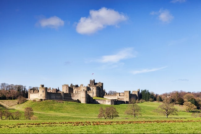 Κάστρο Alnwick Νορθάμπελαντ Αγγλία