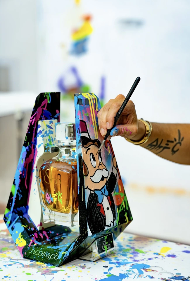 Jacob & Co. x Alec Monopoly ουίσκι 2