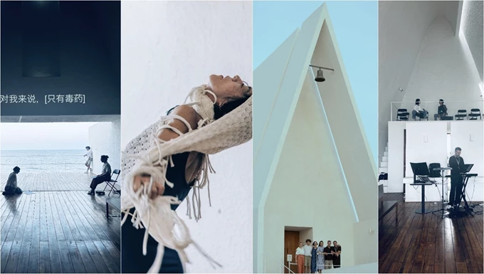 Η Κατερίνα Ευαγγελάτου στην Κίνα με performance επάνω στον