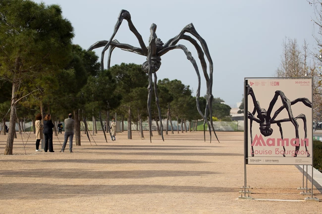 Το γιγαντιαίο αρθρόποδο της Louise Bourgeois στο ΚΠΙΣΝ.