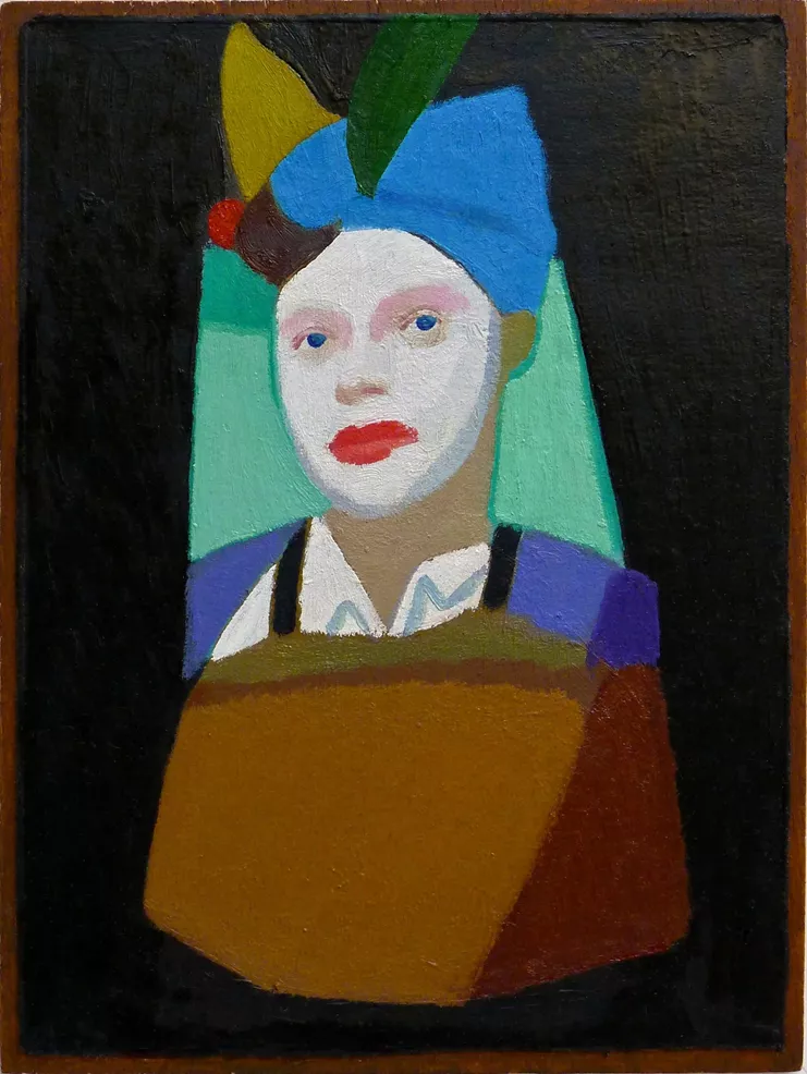 Χωρίς τίτλο, 2011, λάδι σε ξύλο, 25,8 x 19,5 εκ, Συλλογή Σωτήρη Φέλιου Photo: Studio Vaharidis