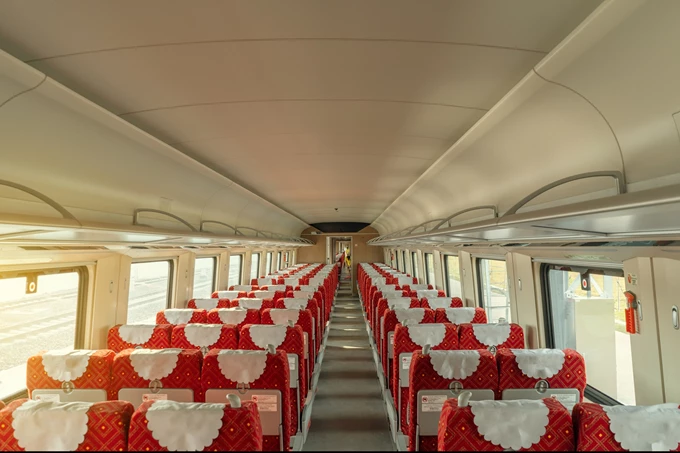 Λαός με τρένο