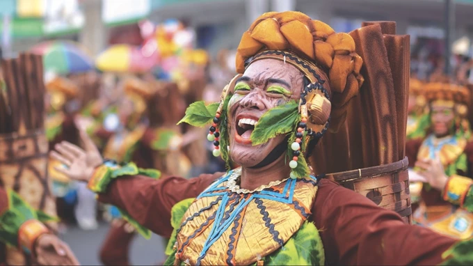 Διαγωνισμός χορού Saulog, Bohol, Φιλιππίνες