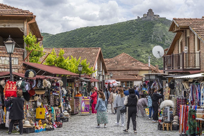 Mtskheta Γεωργία Παλιά Πόλη Ταξίδι