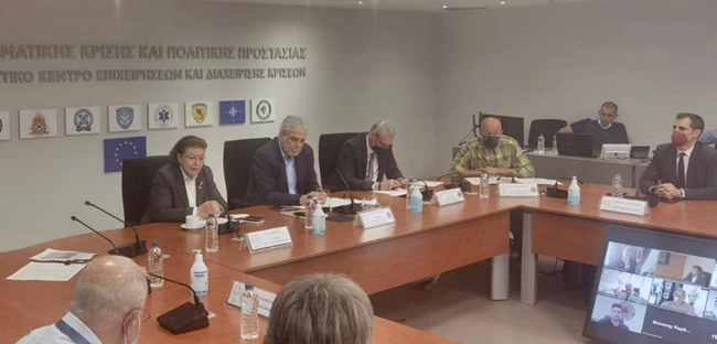 Από τη Σύσκεψη για την αντιπυρική θωράκιση των αρχαιολογικών χώρων