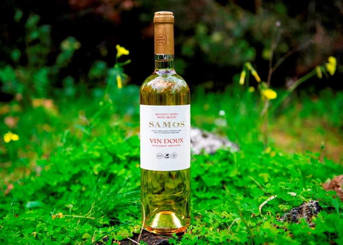 Samos Vin Doux Gelato