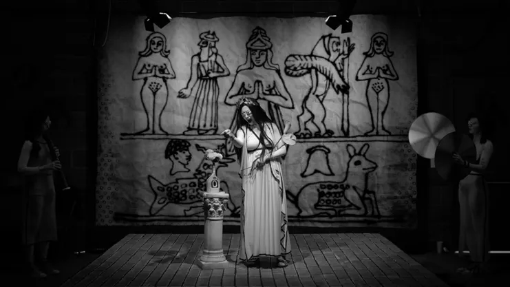 Mary Reid Kelley και Patrick Kelley, &quot;The Rape of Europa&quot;, 2021 (στιγμιότυπo). Βίντεο HD με ήχο, 9&#39; 07&quot;. Ευγενική παραχώρηση των καλλιτεχνών και της Pilar Corrias Gallery, Λονδίνο