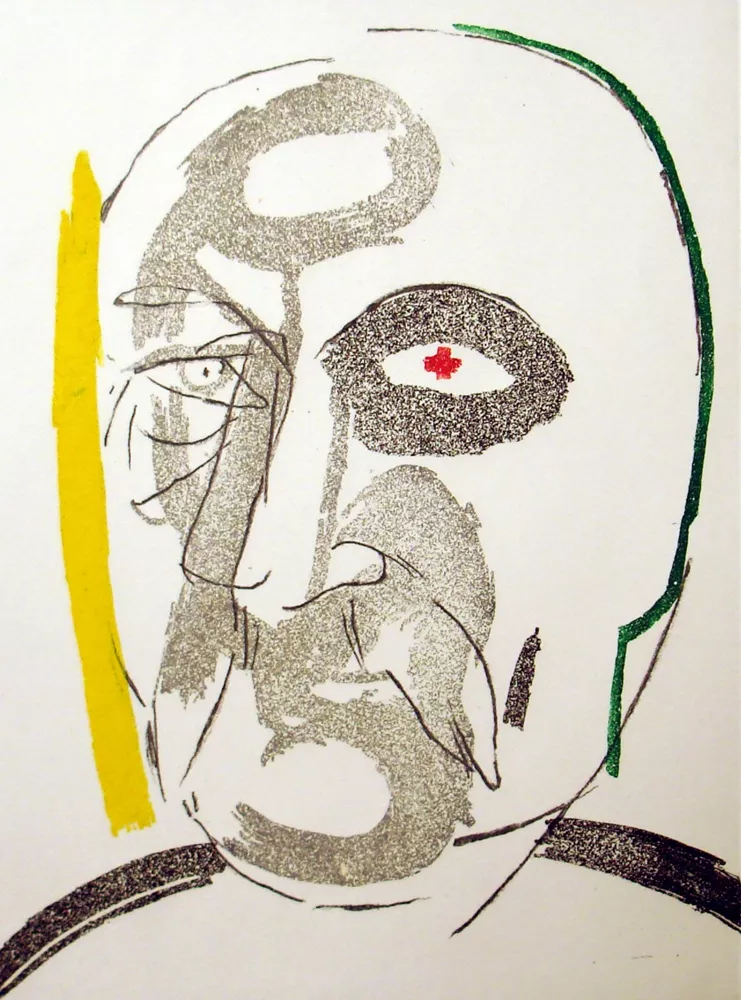 Αυτοπροσωπογραφία (κεφάλι ΙV), Χρόνης Μπότσογλου (2003)