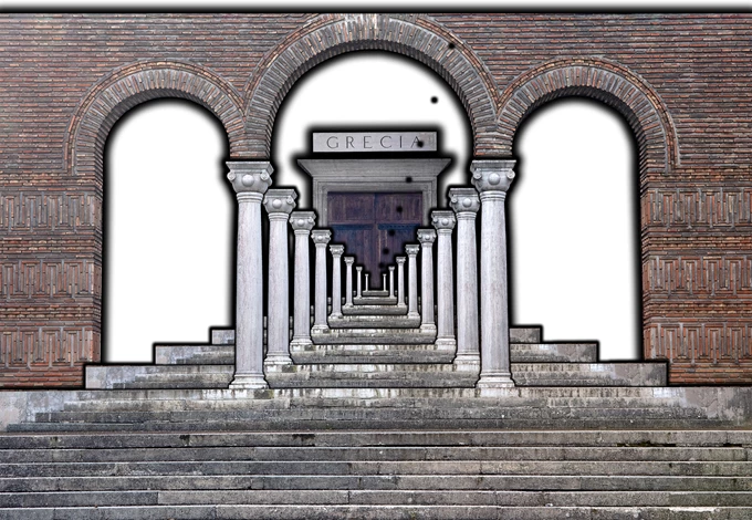 Study for an Escape Room (GRECIA), Andreas Angelidakis