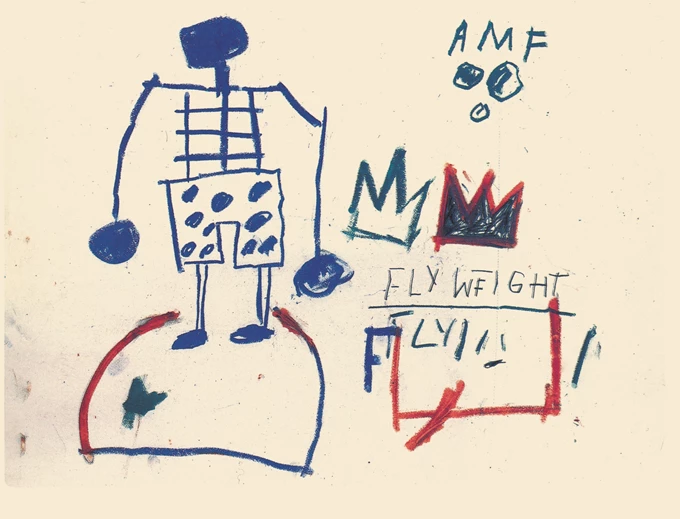 Jean Michel Basquiat Untitled